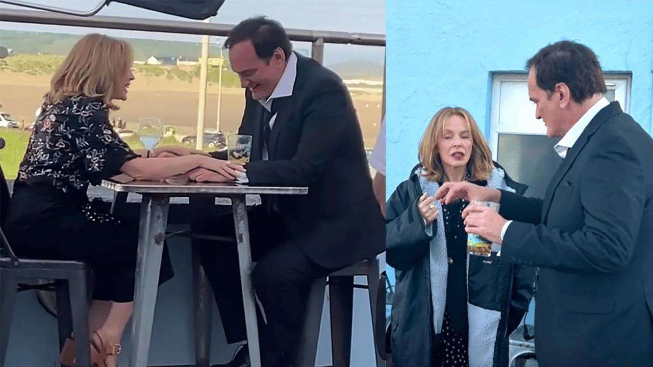 Quentin Tarantino ve Kylie Minogue Yeni Filmde Bir Araya Geliyor