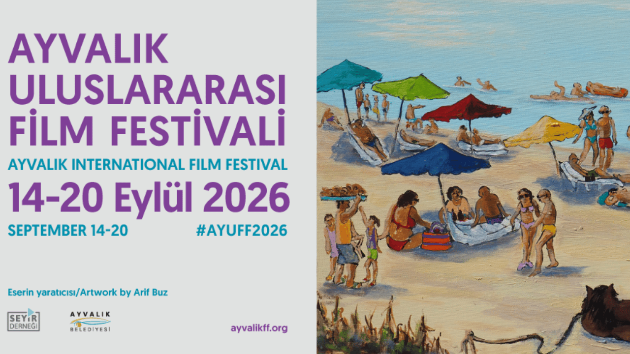Ayvalık Uluslararası Film Festivali’nde 5. yıl: Arif Buz’un imzası afişe işlendi