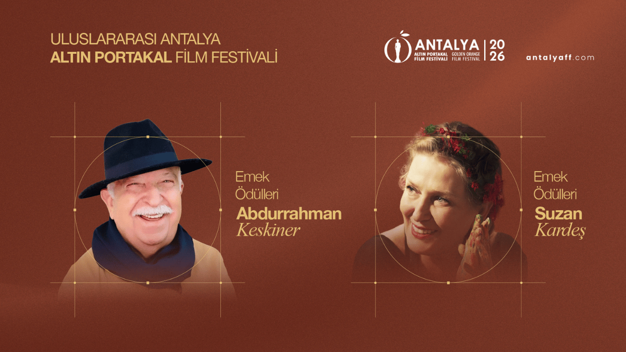 Altın Portakal’da Emek Ödülleri Abdurrahman Keskiner ve Suzan Kardeş’e Gidiyor