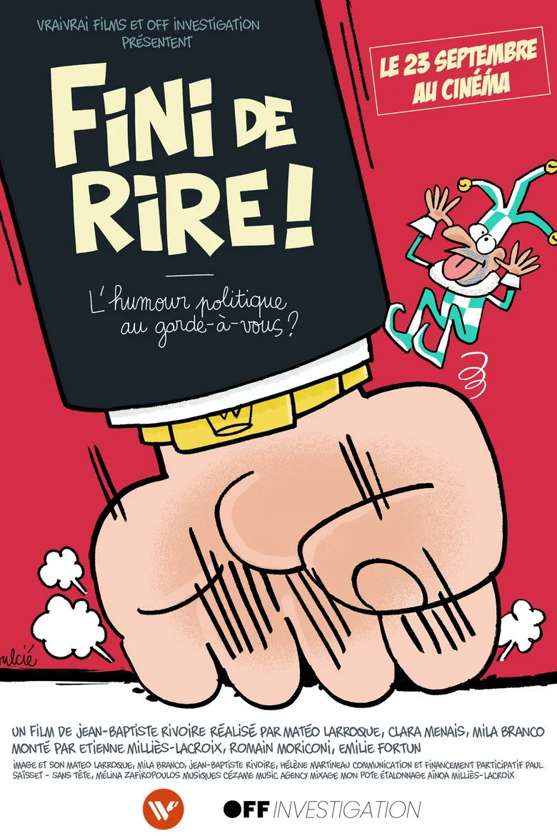 Watch FINI DE RIRE ! L'humour politique au garde-à-vous ? Film