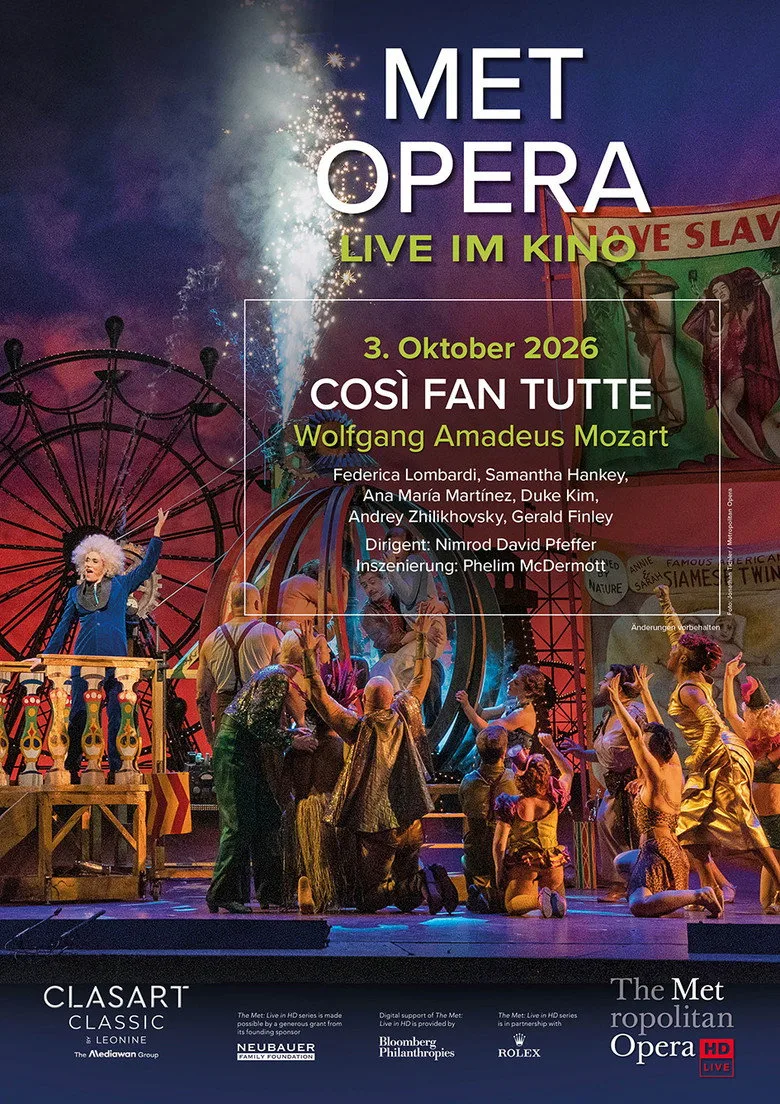 Watch The Metropolitan Opera 2026/27: Così fan tutte Film
