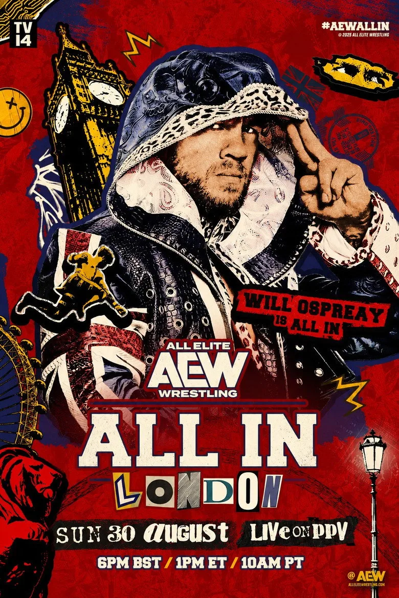 Watch AEW All In 2026: London Film