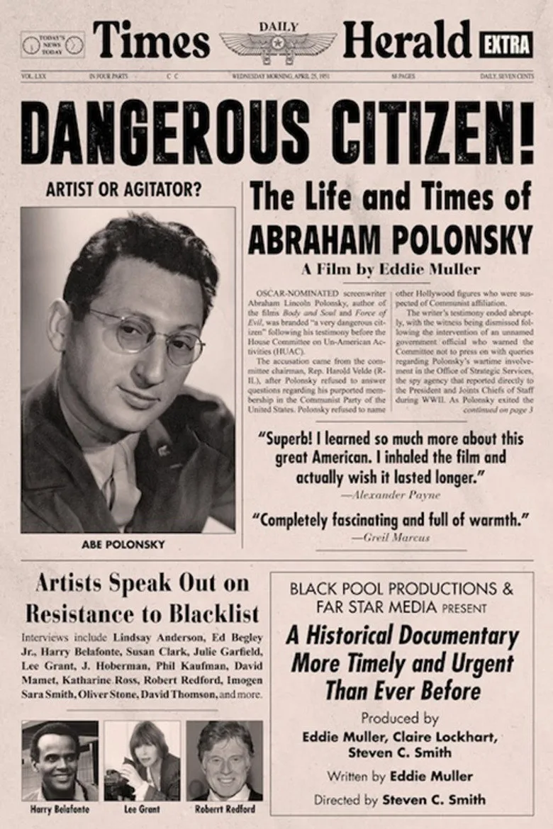 Watch Dangerous Citizen: The Life and Times of Abraham Polonsky Film