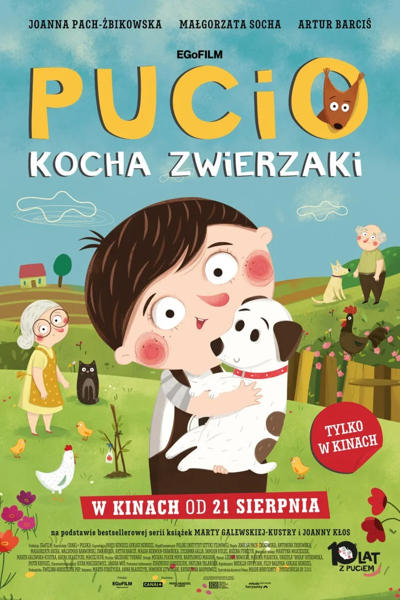 Watch Pucio kocha zwierzaki Film