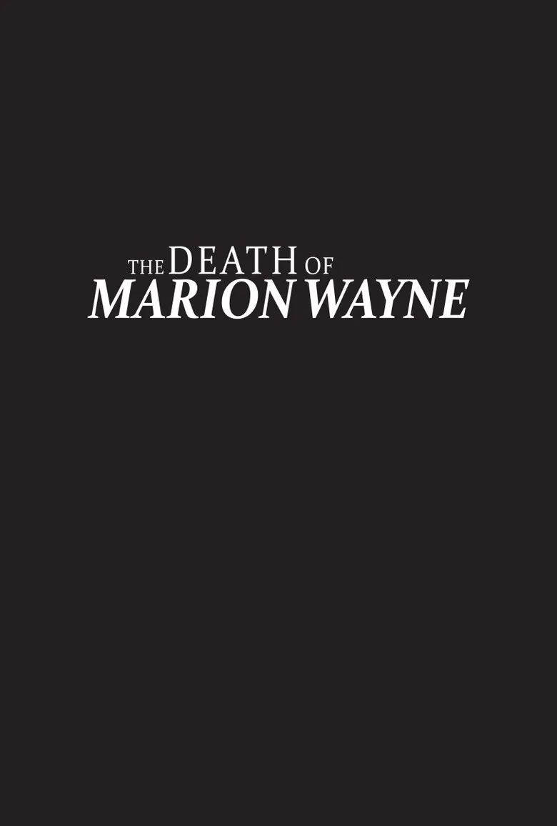 Watch The Death of Marion Wayne Film
