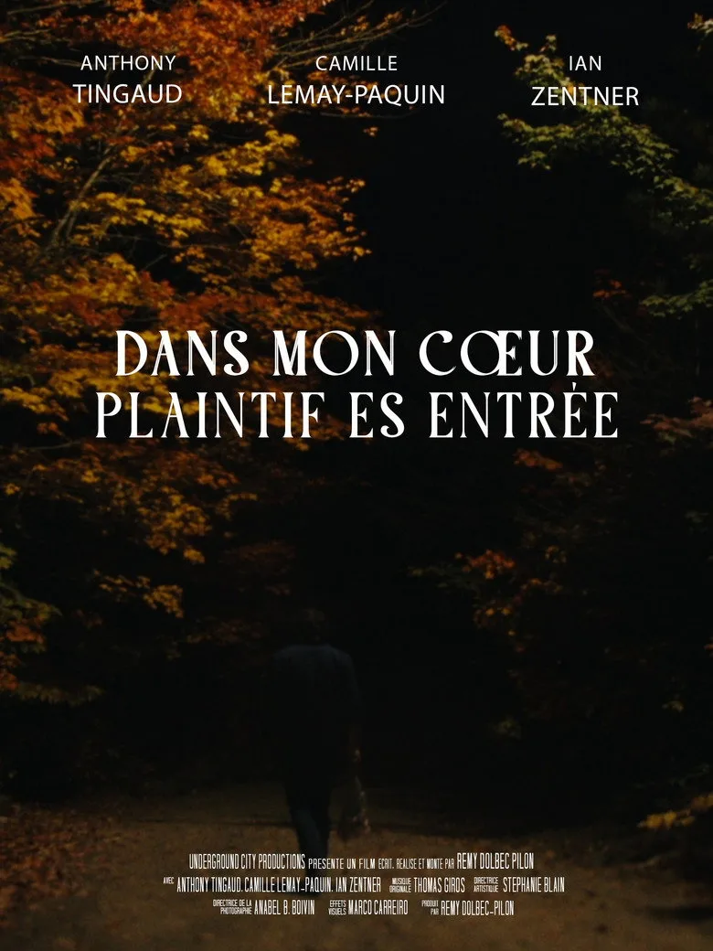 Watch Dans mon cœur plaintif es entrée Film